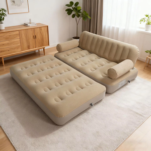 Dericsson <b>Inflatable</b> air <b>Sofa</b> Bed <b>Camping</b> <b>Inflatable</b> Mattress with Pump One Click Inflate Deflate - Product Image 4
