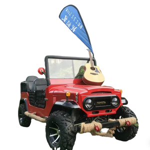 Jeep Clásico con Carrocería Completamente de Acero 4x4 Todoterreno para Recreaciones Históricas y Turismo de Aventura - Product Image 1