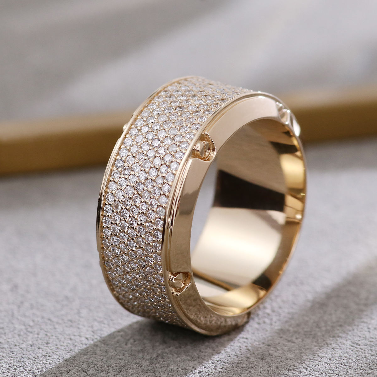 แหวนเพชรแล็บโกลด์ 18K