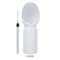 Bouteille d'eau en silicone pour animaux de compagnie Daily Walk, résistante aux fuites, portable, de qualité alimentaire