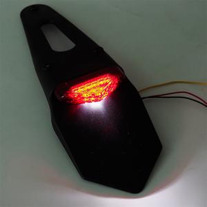 Lumière de moto personnalisée <span class=keywords><strong>Enduro</strong></span> Trial Bike 9 LED frein de moto arrêt garde-boue arrière feu arrière - Product Image 5