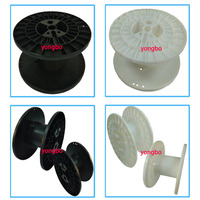 Murah transparan pengiriman kumparan kustom plastik pengiriman Bobbin untuk kawat tahan lama pengiriman Reel