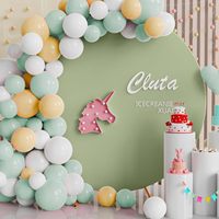 Housse d'arche de mariage ronde pour la plantation printanière, toile de fond pour événements, fêtes, baby shower, décoration