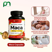 Formule OEM 1200MG Capsules de racine de maca naturelle pure de haute qualité, compléments alimentaires à base de plantes, puissance accrue pour hommes, capsules de maca pour adultes