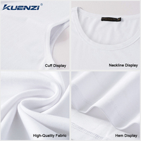 Débardeur Kuenzi personnalisé avec logo, vierge pour impression, coupe standard 5X, sans manches, 47% modal, 47% coton, 6% élasthanne, 180 GSM