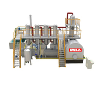 Machine de pyrolyse par lots à haute densité pour la transformation de l'éponge industrielle, des bagages, des plastiques usagés, des pneus et du caoutchouc en huile combustible, avec longue durée de vie