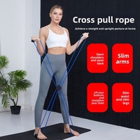Bande de Résistance ABS Multifonctionnelle pour Étirements, Ouvre-Épaules, Exercices de Yoga à Domicile et Écarteur de Poitrine