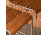 Chaises de salle à manger rétro design pour café, usage commercial extérieur et intérieur