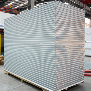 Panel Sándwich Interior CE/ISO de 50 mm, 75 mm, 100 mm con Certificado Ignífugo, Panel de Construcción para Paredes y Techos de Cuartos Limpios - Product Image 6