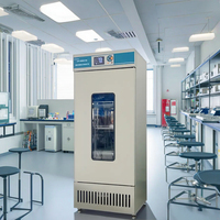 Incubateur biochimique basse température 186L avec contrôle par micro-ordinateur, écran LCD et chambre en acier inoxydable