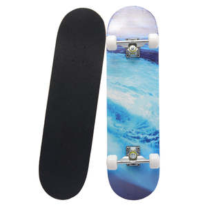 Planche à roulettes complète personnalisée en bois <span class=keywords><strong>d</strong></span>'érable de 31 pouces, <span class=keywords><strong>prix</strong></span> bon marché, pour <span class=keywords><strong>d</strong></span>ébutants, enfants, adolescents et adultes - Product Image 2