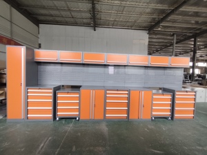 Best Price Adjustable Tool Cabinet Loaded Tool Box Trolley <b>Drawers</b> Customized OEM for Professional Garage <b>Workshop</b> Storage - Product Image 4