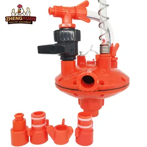 Poultry Automatic Drinking System For Broiler Chicken House Equipment water fountain pressure regulator