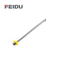 FEIDU Qualité Flexible Tressé En Acier Inoxydable Spirale Fil Toilette et Douche Tuyau Lavabo Entrée Eau Tuyau pour Plomberie