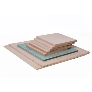 Chất lượng cao 3mm 6mm 9mm 12mm 15mm 18mm fibreboards trắng nhiều lớp melamine phải đối mặt với MDF HDF Hội Đồng Quản trị cho đồ nội thất