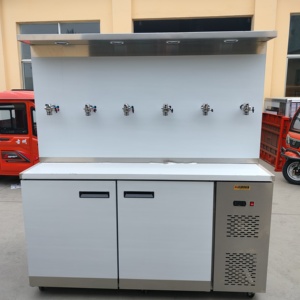 เครื่องจ่ายที่บาร์ด้านหลังปรับแต่งได้-แท่นบริการเบียร์และไวน์12ก๊อก - Product Image 5