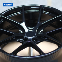 Rines Cóncavos de Aleación de Aluminio 6061 Forjados DEAN DP200 de 17/18/19/20 Pulgadas en Negro Brillante para BMW-525, Diseño OEM Ligero y Personalizado