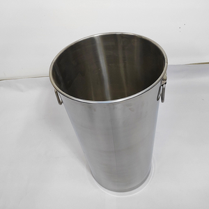 Réservoir en acier inoxydable à une seule couche DFC002 SUS304 pour le stockage des aliments, conteneur pour aliments secs de 175 L avec poignées latérales et couvercle anti-poussière - Product Image 3