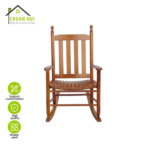 Fauteuil à bascule en bois de haute qualité, design moderne et antique, pour la décoration de la maison et du salon - Product Image 2