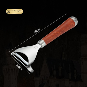 Pelador de <span class=keywords><strong>Verduras</strong></span> y Frutas de Acero Inoxidable 304 para Cocina, con Operación Manual, <span class=keywords><strong>Cuchillo</strong></span> Pelador de Frutas de Plástico PP - Product Image 3