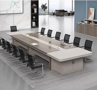 Haut de gamme luxe 8 10 12 16 personnes siège bureau réunion bureau table de conférence conseil conseil salle de réunion bureau