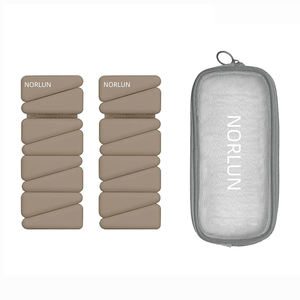 Lestes de cheville en silicone personnalisables avec logo, 1 lb, 2 lb, légers et confortables pour femmes, fitness à domicile, vente en gros - Product Image 2