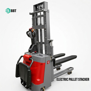 Chariot élévateur à palettes électrique intelligent de 2 tonnes, machine de manutention industrielle de haute qualité - Product Image 1