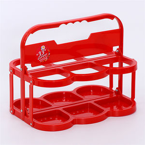 Accesorios de plástico con logotipo personalizado, <span class=keywords><strong>6</strong></span> paquetes de botellas de agua, cerveza, vino y bebidas - Product Image 5