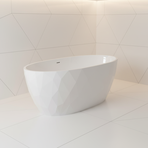 <span class=keywords><strong>Baignoire</strong></span> ovale autoportante en acrylique <span class=keywords><strong>de</strong></span> luxe pour bains relaxants en intérieur <span class=keywords><strong>dans</strong></span> les hôtels et les villas ou <span class=keywords><strong>baignoire</strong></span> domestique combinée douche - Product Image 4