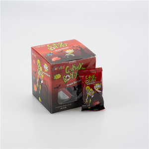 Tutti i santi giorno Sour Mix <span class=keywords><strong>caramelle</strong></span> gommose di frutta all'ingrosso Halal Soft Mini <span class=keywords><strong>capelli</strong></span> di frutta pelle unghie Caramelos sacchetti di dolciumi Cola - Product Image 2