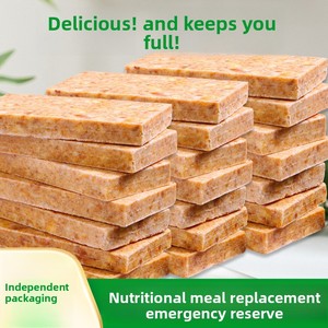 50 Sachets de Biscuits Compressés Sucrés aux Céréales Entières, Anti-faim, Repas Nutritif pour Étudiants, Collation de Remplacement pour le <span class=keywords><strong>Petit</strong></span>-Déjeuner ou les Repas en Extérieur - Product Image 3