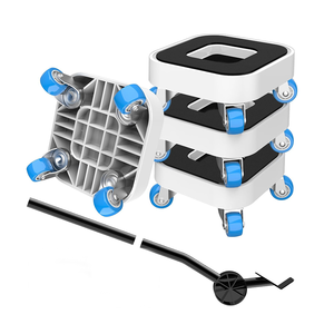 2026 Mover Set Heavy Duty Lifter Transport Appliances Furniture Moving Tool Household Easy Moving Movers Dolly Caster <b>Wheel</b> - Product Image 1