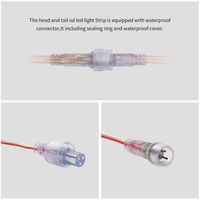 Bandes LED programmables pleine couleur 24V COB IP68 WS2811 avec circuit intégré externe pour bars et KTV