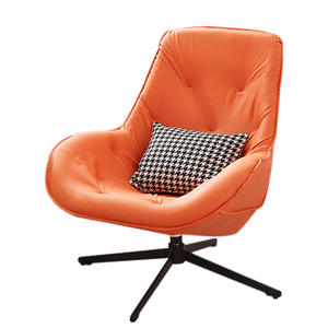 เก้าอี้โซฟาเดี่ยวแบบทัฟท์สไตล์โมเดิร์น นอร์ดิก มินิมอล สำหรับห้องนั่งเล่น ห้องนอน ระเบียง พร้อมหมอนลายตาราง - Product Image 5