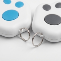 Traceur GPS portable sans fil pour animaux de compagnie avec localisation en réseau anti-perte, traceur pour petits animaux