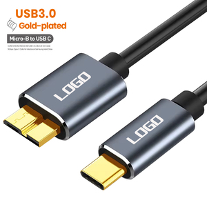 0,25 M 0,5 M 1M 1,5 M 2M 3M USB <span class=keywords><strong>C</strong></span> a <span class=keywords><strong>Micro</strong></span> B 3,0 Cable 5Gbps tipo <span class=keywords><strong>C</strong></span> datos para Macbook Samsung Disco Duro HDD SSD funda <span class=keywords><strong>C</strong></span>ámara - Product Image 1