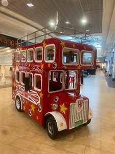 Nouveau modèle de <span class=keywords><strong>bus</strong></span> touristique électrique ville touristique <span class=keywords><strong>bus</strong></span> londonien à deux étages pour centre commercial - Product Image 4