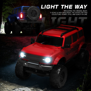 SJY-E201/E202 Vehículo Todoterreno RC 4WD 1/20, Camioneta con Luces LED, Simulación a Escala Real, Auto de Juguete para Niños - Product Image 5