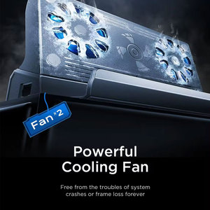 Bàn Hơi Nước Dock Docking Station Với Fan <span class=keywords><strong>10</strong></span>-Trong 1 HDMI 2.0 4K60hz Gigabit <span class=keywords><strong>Ethernet</strong></span> Đầy Đủ Tốc Độ Sạc USB-C USB 3.0 2.0 SD TF - Product Image 3