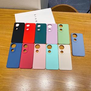 AilesTecca Coque en silicone simple pour Vivo Y28 Coque en TPU souple couleur bonbon pour VivoS20 Y30 Y21 X200 <span class=keywords><strong>V21</strong></span> - Product Image 5