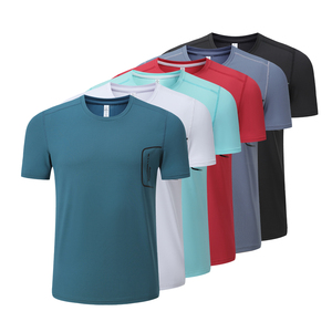<b>Men's</b> T-shirts Sport Gym Wear Fitness Bodybuilding T Shirt Plus Size Quick Dry <b>Men</b> Exercise Shirts - Product Image 6