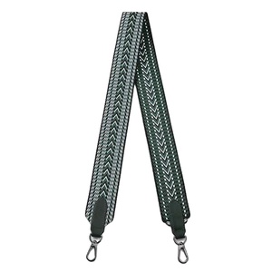 工場在庫 38mm 5cm厚 矢印柄 ショルダーバッグベルト ジャカードポリエステルバッグストラップ ウェビング - Product Image 2