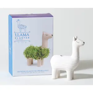 Souvenirs Geschenk Lama benutzer definierte Chia Haustier Pflanzer Chia Planta bles Zimmer pflanze wachsen Kit hohe Qualität