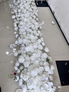 SPR Customized Color Red Silk Rose Peony Hydrangea Arch Flower Wall Decoration for Wedding/Party Backdrop Christmas - Product Image 5