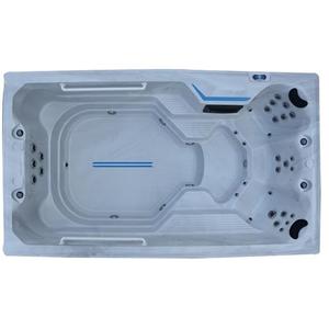 <span class=keywords><strong>Promotion</strong></span> 3.9m longueur luxe extérieur sans fin spas de natation piscine Balboa système de contrôle bulle d'air Jets de Massage acrylique tourbillon - Product Image 6