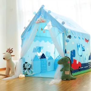 En71 Certificate Custom Tag Kids Play Tent House Indoor Play Children House Toy Game Tent House for Kids - Product Image 6