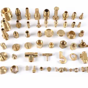 Custom made Precision Brass CNC Machining Parts Brass Lathe Turning Parts