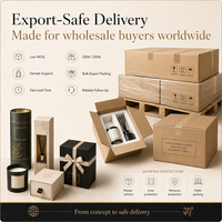 Boîte d'emballage de luxe pour bougies et diffuseurs de parfum, coffret cadeau personnalisé en papier pour les marques de parfums d'intérieur