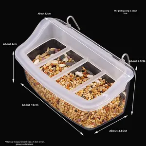 Vente en gros d'abreuvoirs pour oiseaux, bols d'alimentation pour oiseaux étanches, cage en plastique, distributeur de nourriture, mangeoire pour pigeons - Product Image 2