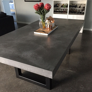 <span class=keywords><strong>Restaurante</strong></span> de Villa Moderna al Aire Libre, Proyecto Personalizado, Mesa de Comedor Larga de Madera Maciza - Product Image 5